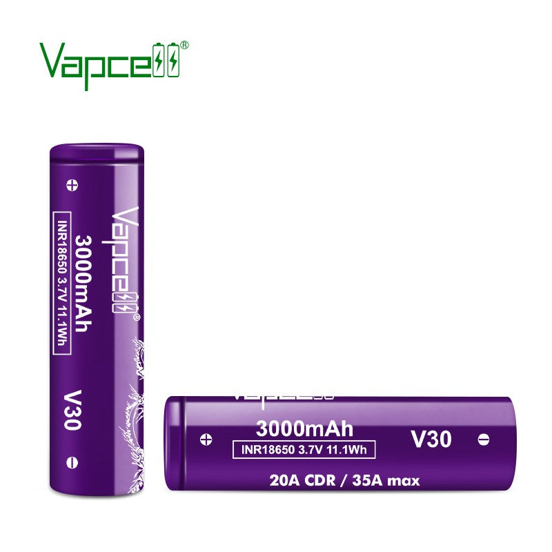 Vape Battery 18650 - Vapcell V30 18650 3000mah 20A/35A