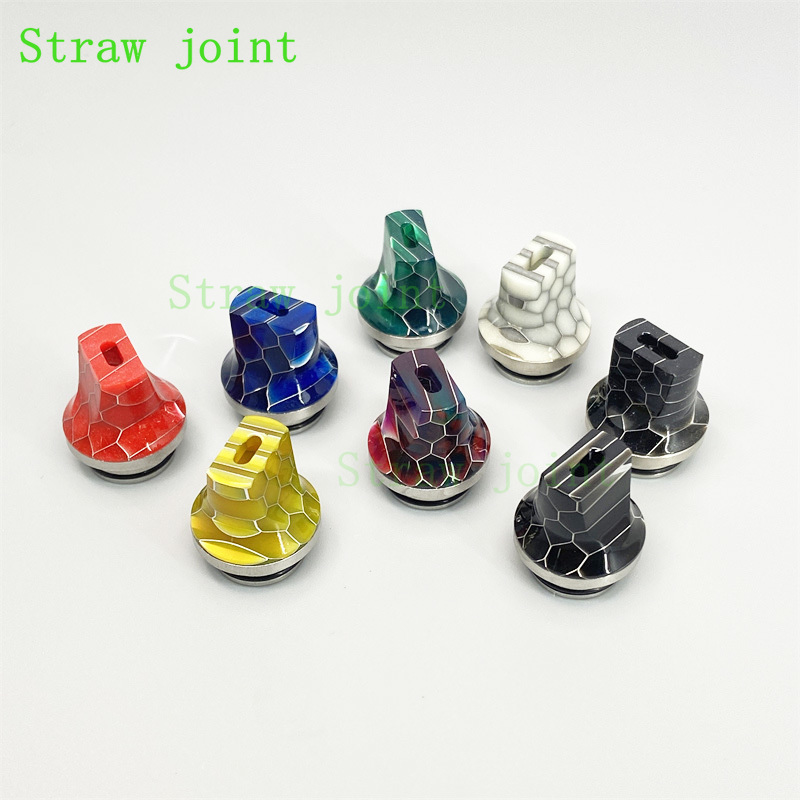 1pc 810 Flat Mouth Stainless S - Drip Tip Resin reseña y precio