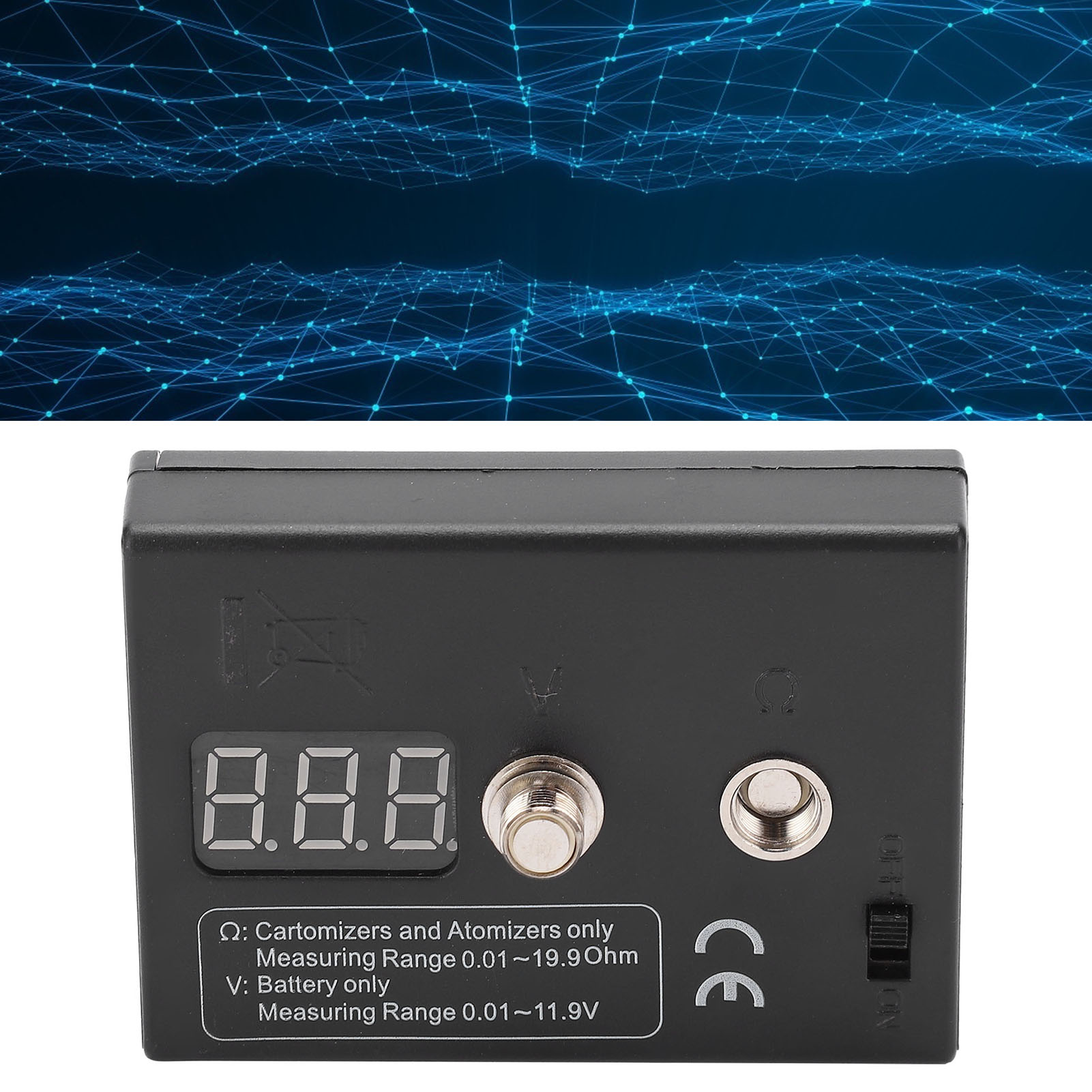 0.01-20Ω Resistance OHM Meter  - Ohm Meter Reader reseña y precio