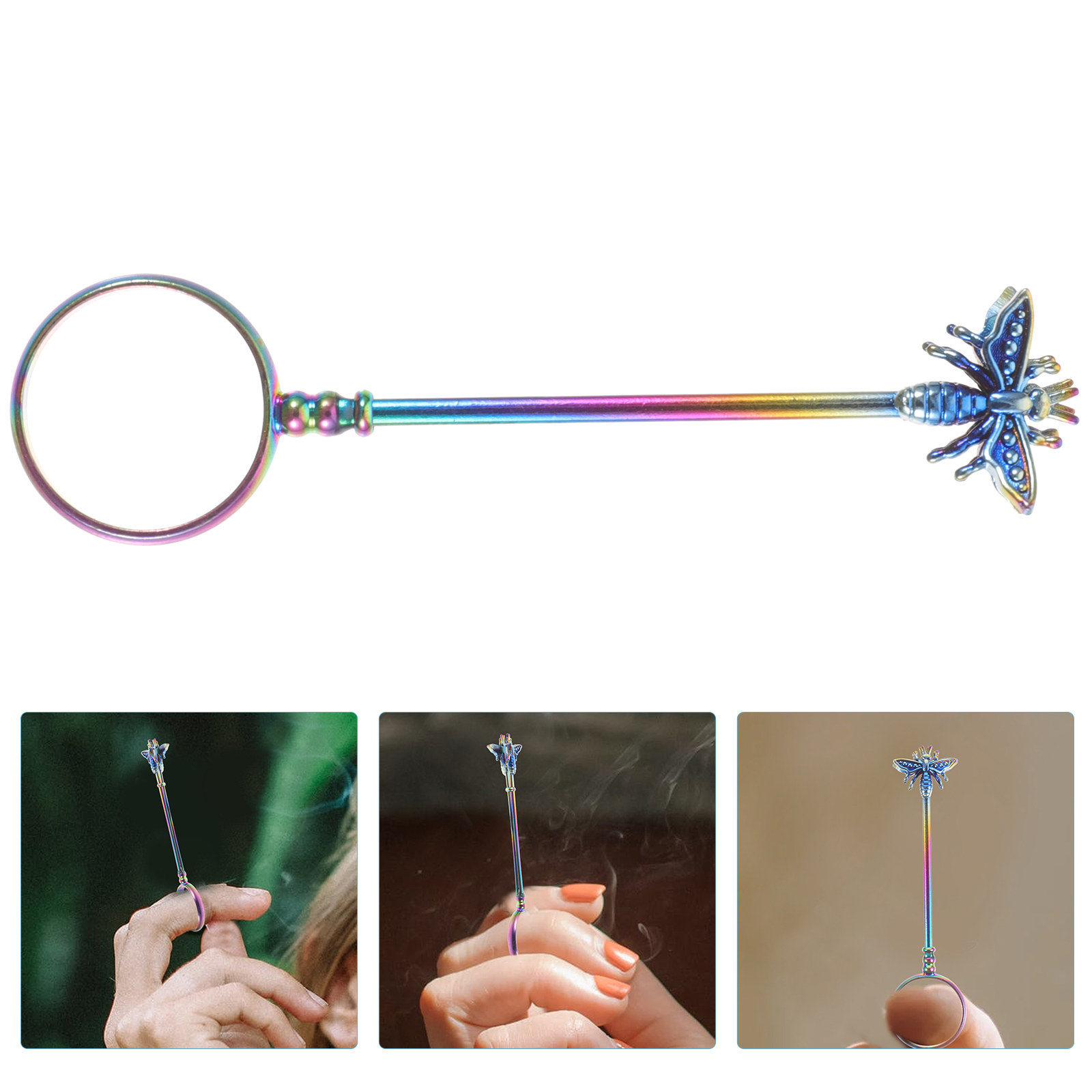 Colorful Insect Cigarette Clip - Vape Ring reseña y precio