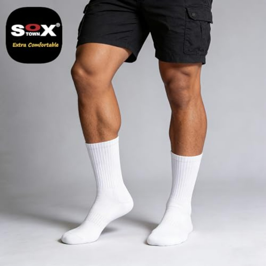 Unisex Cushioned Crew Training - Cotton Wick Organic reseña y precio