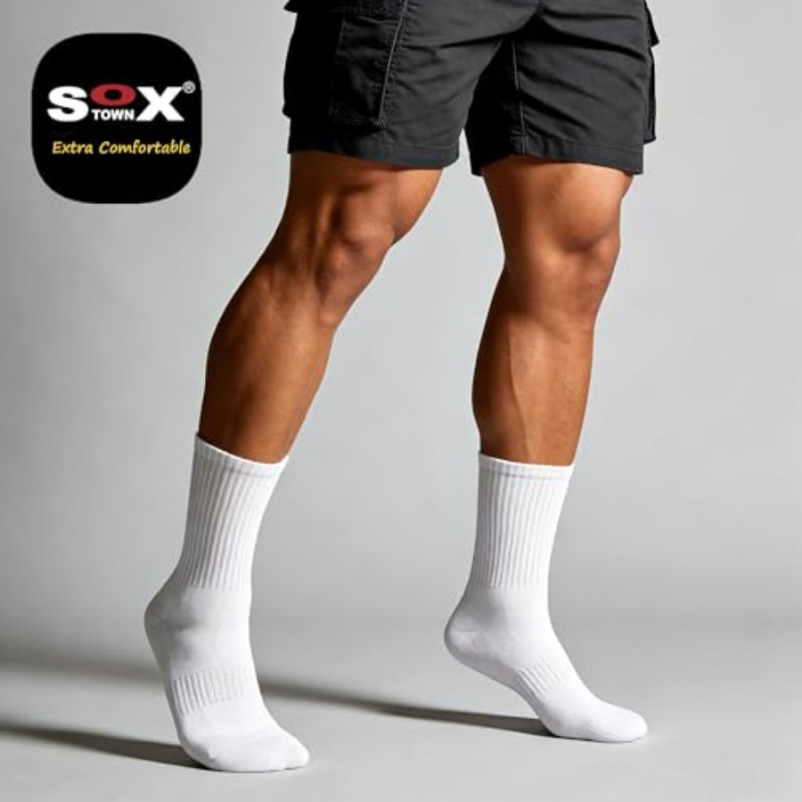 Unisex Cushioned Crew Training - Cotton Wick Organic reseña y precio