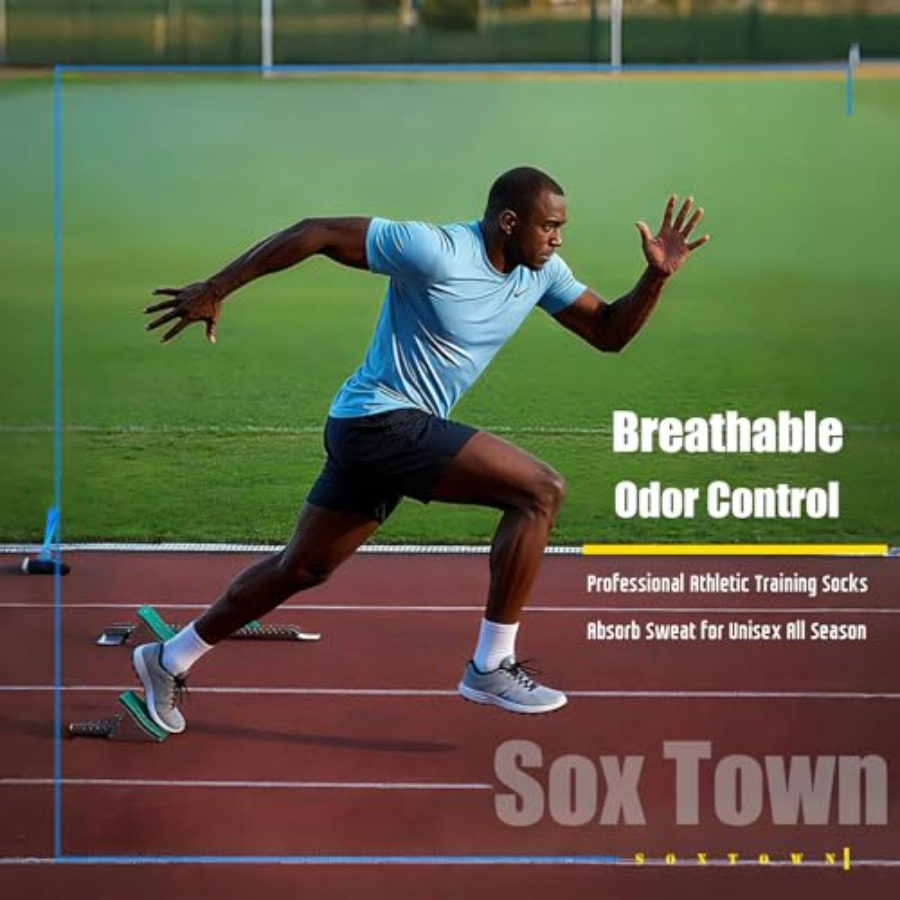 Unisex Cushioned Crew Training - Cotton Wick Organic reseña y precio