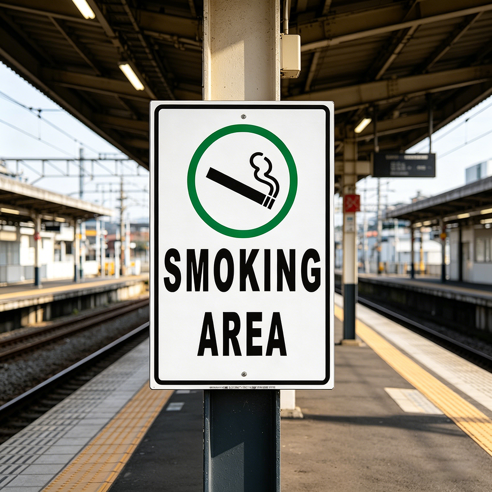 Safety Sign Smoking Vaping All - Vaping Store reseña y precio