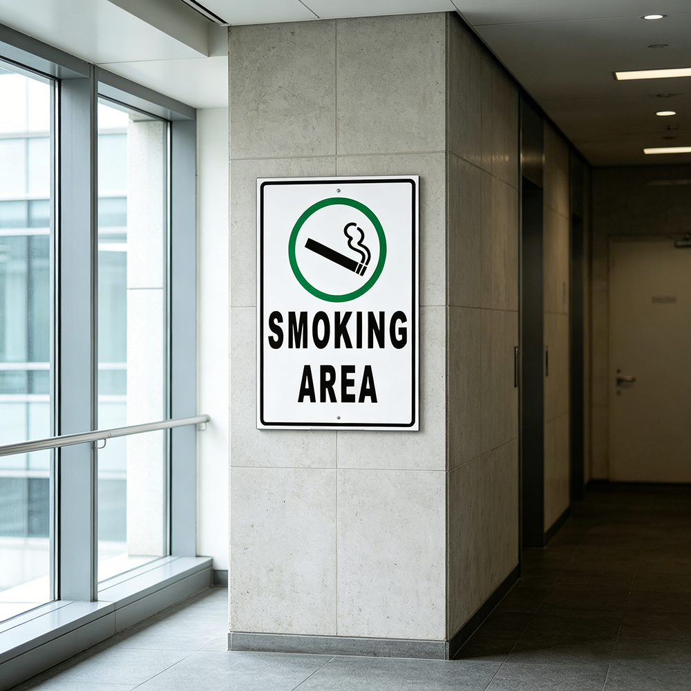 Safety Sign Smoking Vaping All - Vaping Store reseña y precio