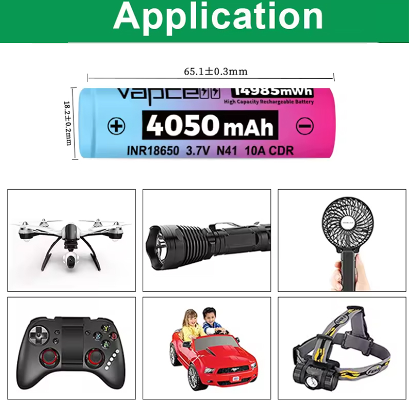 New Original Vapcell N41 18650 - Vape Battery 18650 reseña y precio