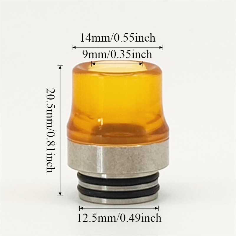 1Pc 810 Wide Bore Drip Tip wit - Drip Tip Resin reseña y precio