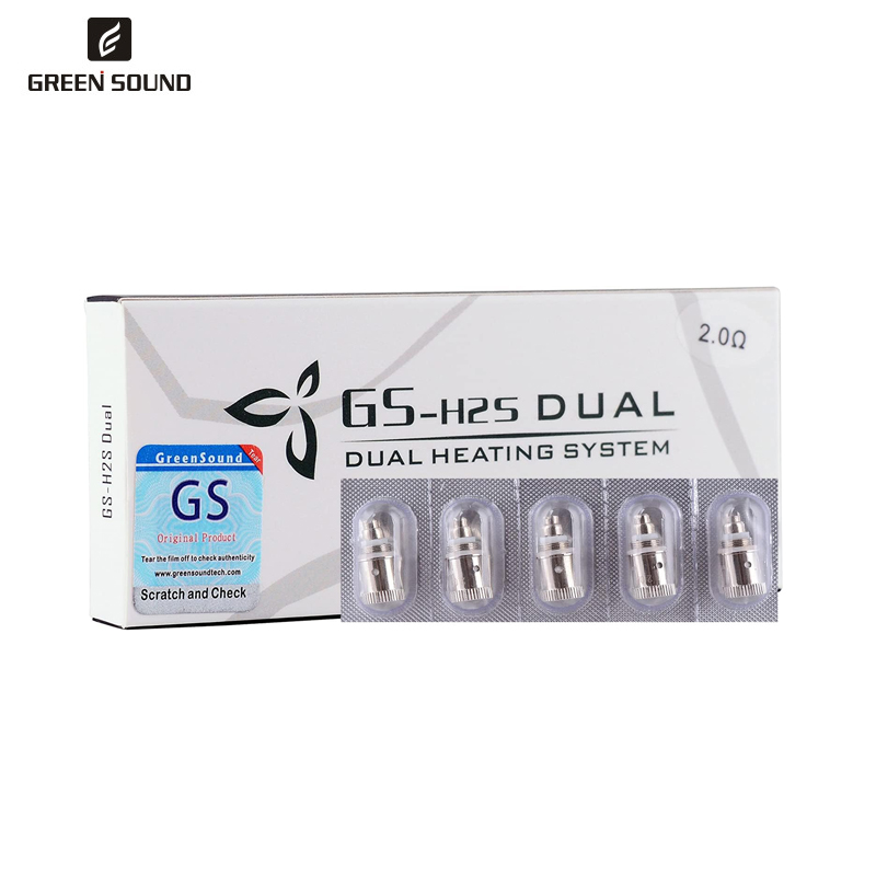 5pcs/pack Genuine GS H2S Dual  - Vape Coil Replacement reseña y precio