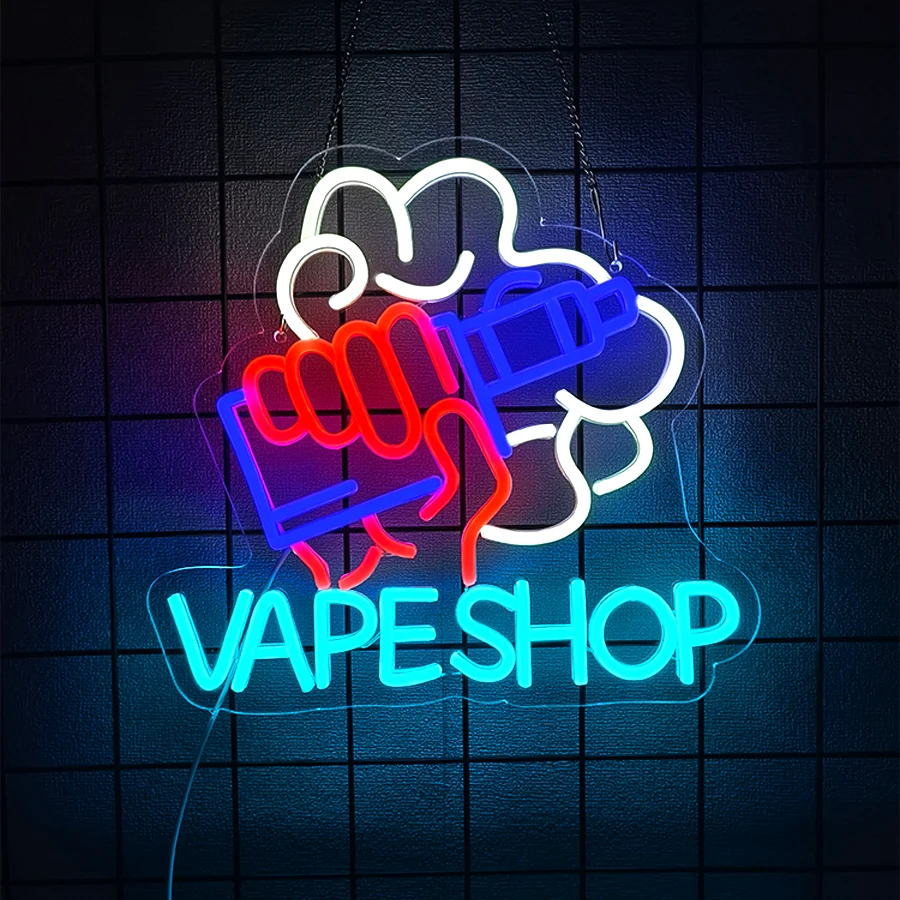 Light Up Sign For Smoke Store, - Vaping Store reseña y precio