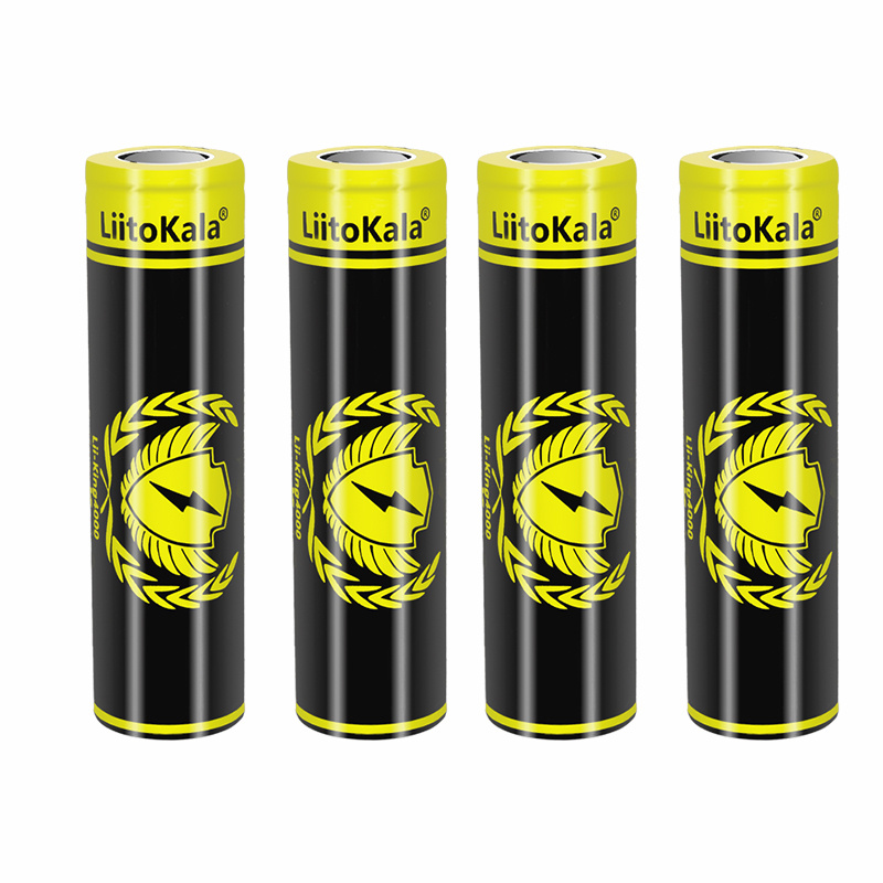 4pcs LiitoKala 3.7V 18650/2170 - Vape Battery 18650 reseña y precio