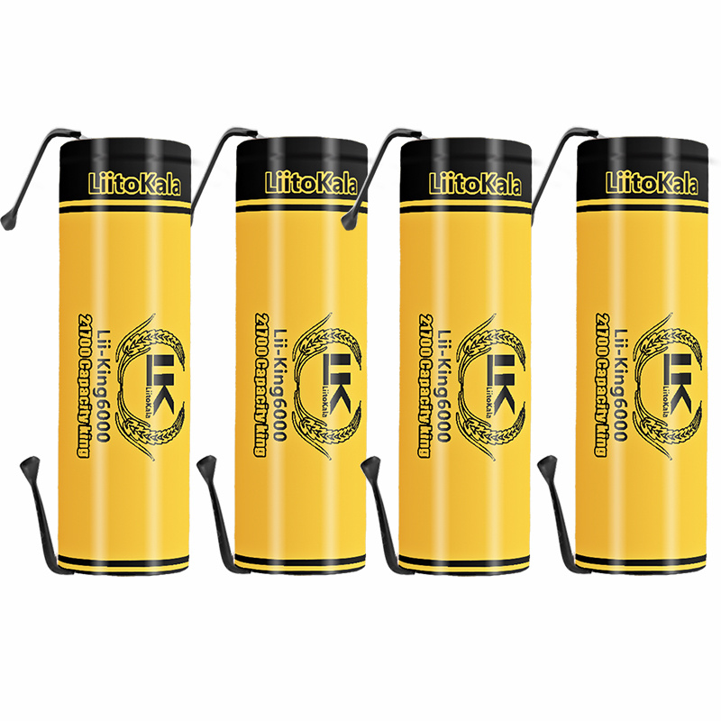 4pcs LiitoKala 3.7V 18650/2170 - Vape Battery 18650 reseña y precio
