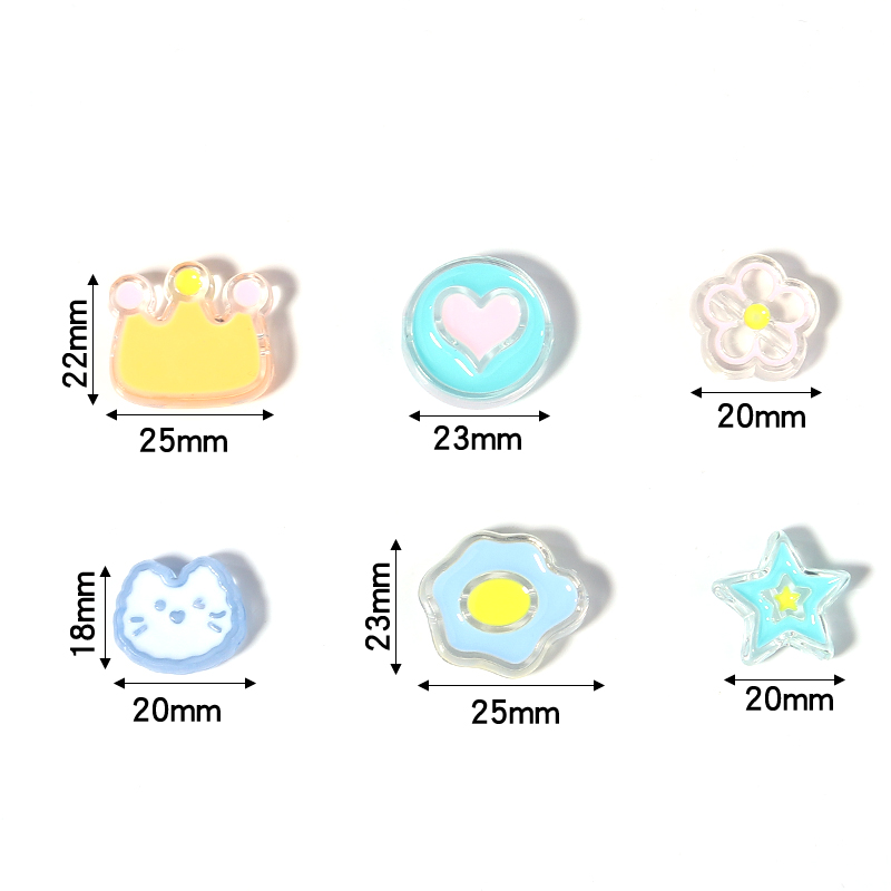 10Pcs 20mm Resin Beads Colorfu - Drip Tip Resin reseña y precio
