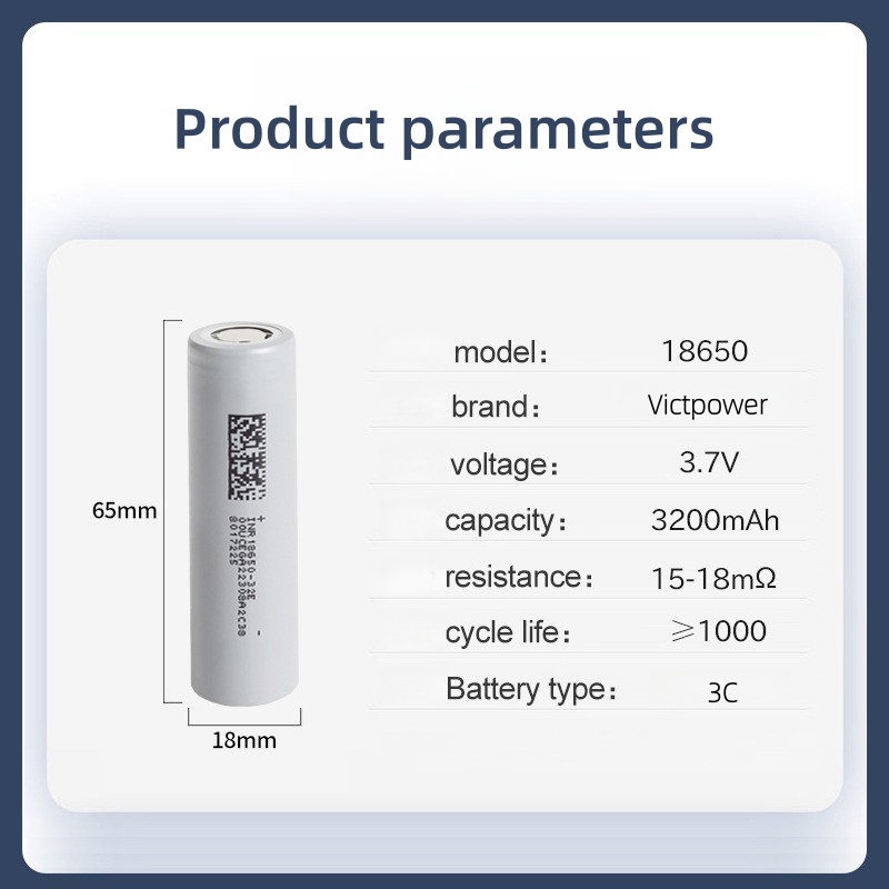 Victpower 10-Pack 3500mAh 1865 - Vape Battery 18650 reseña y precio