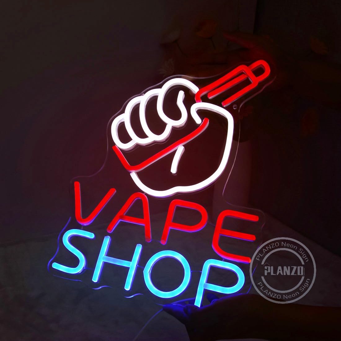 VAPE Shop Neon Sign for Smoke  - Vaping Store reseña y precio