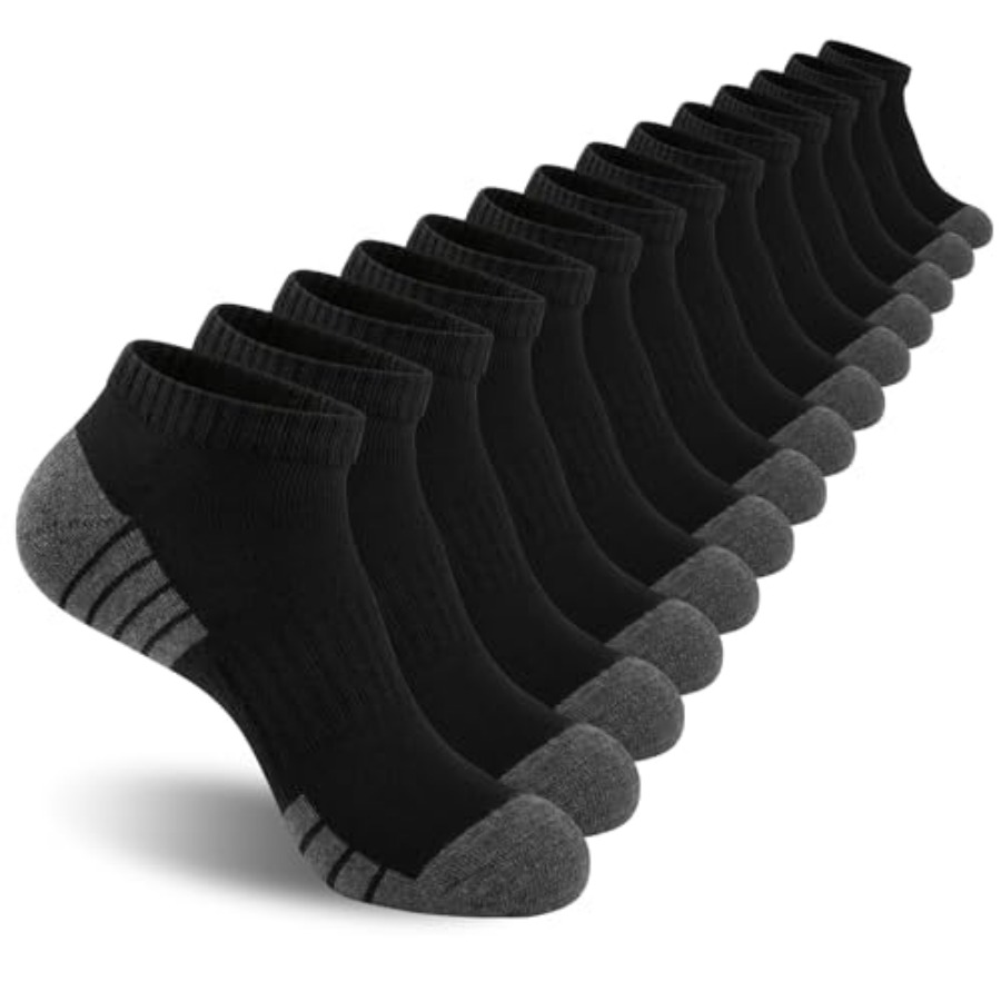 Heatuff Mens Cushioned Ankle S - Cotton Wick Organic reseña y precio