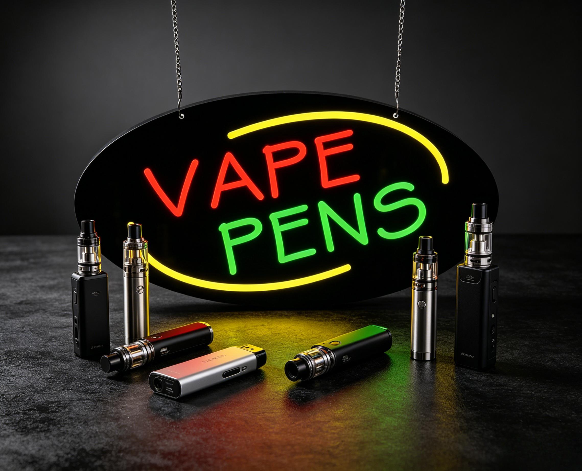 Vape Pens Neon Sign Dimmable L - Vaping Store reseña y precio