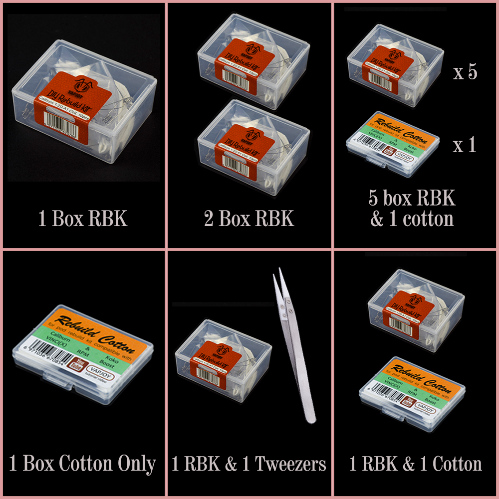 Original VAPJOY DIY Rebuild Ki - Vape Coil Replacement reseña y precio