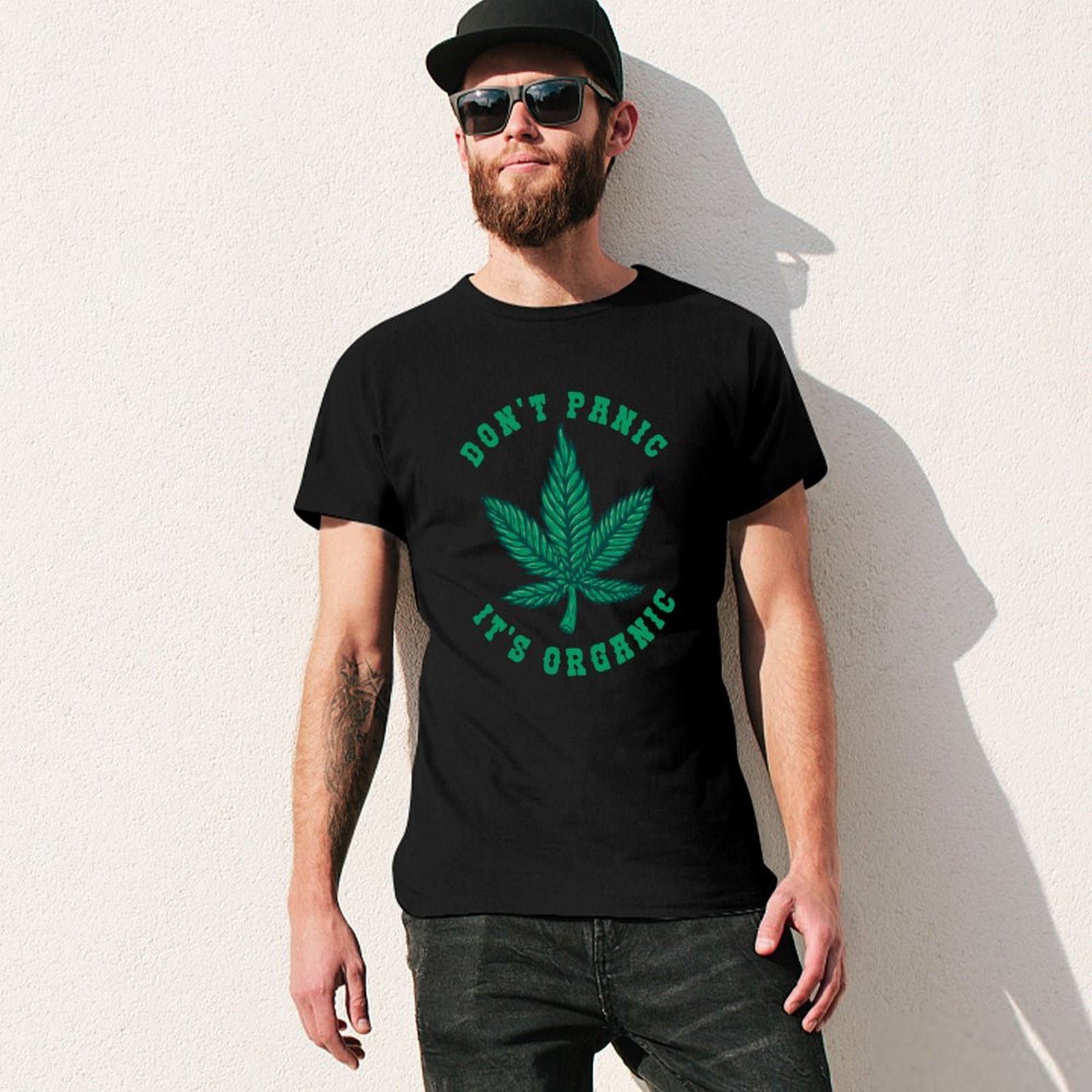Dont panic its organic T-Shirt - Cotton Wick Organic reseña y precio