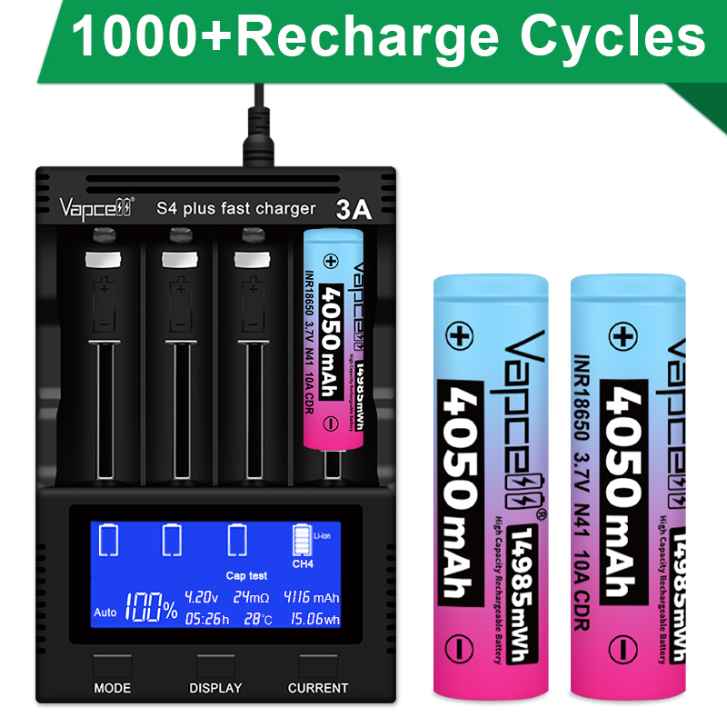 Original Vapcell N41 INR 18650 - Vape Battery 18650 reseña y precio
