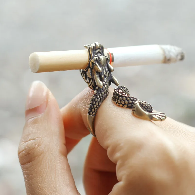 Retro Dragon Cigarette Holder  - Vape Ring reseña y precio