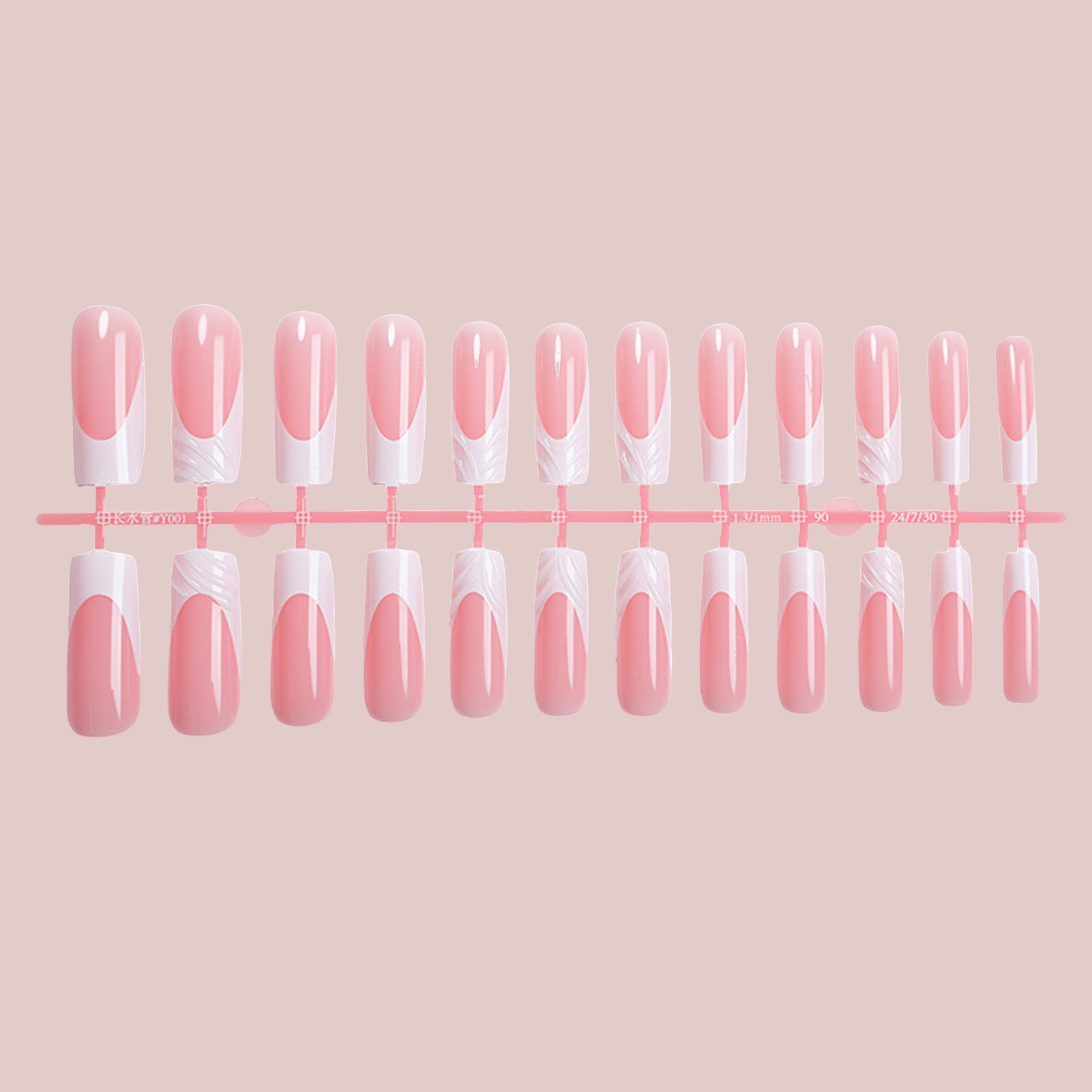 24Pcs Long Square Head Nails S - Drip Tip Resin reseña y precio