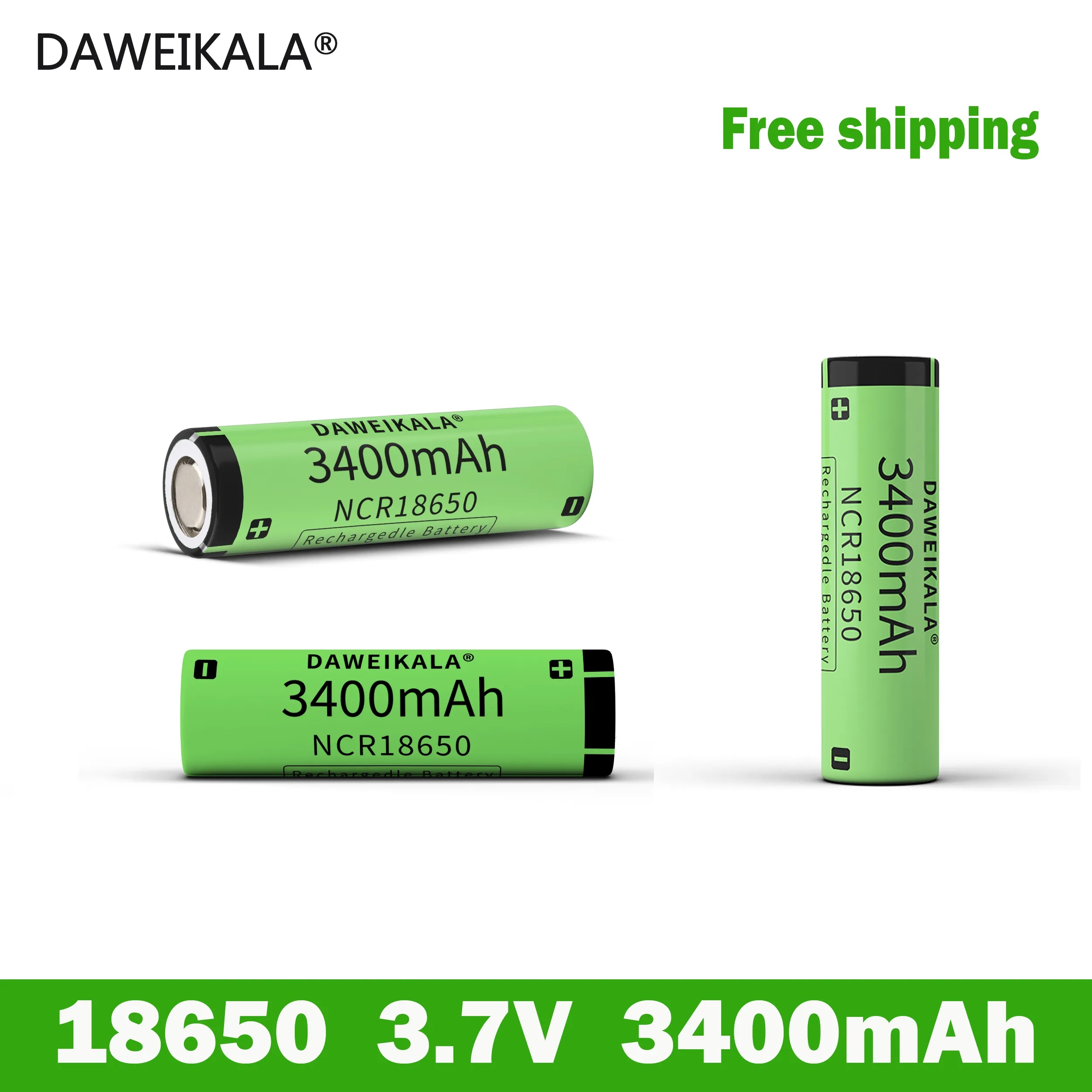 Premium 18650B 3400mAh 3.7V Ba - Vape Battery 18650 reseña y precio