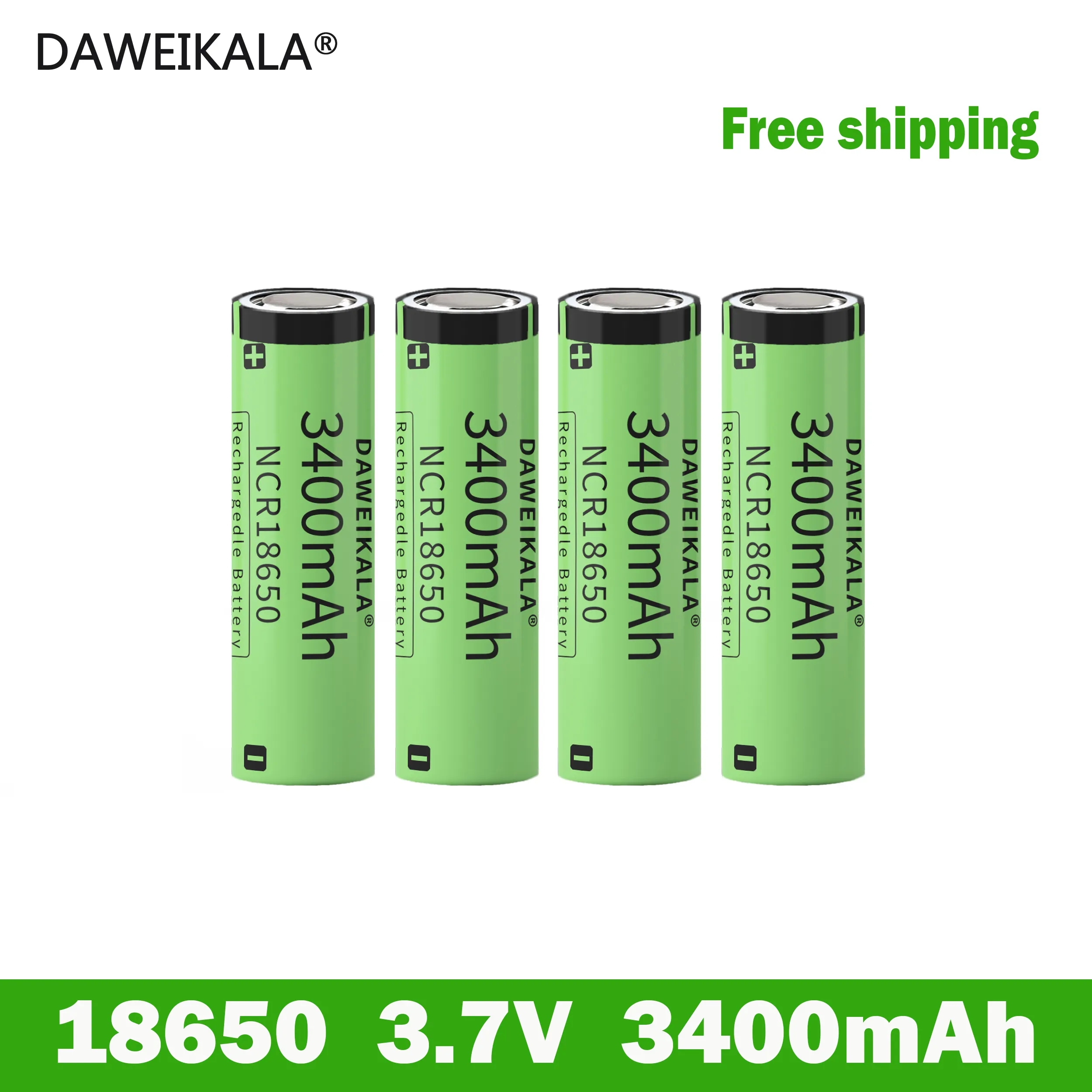 Premium 18650B 3400mAh 3.7V Ba - Vape Battery 18650 reseña y precio