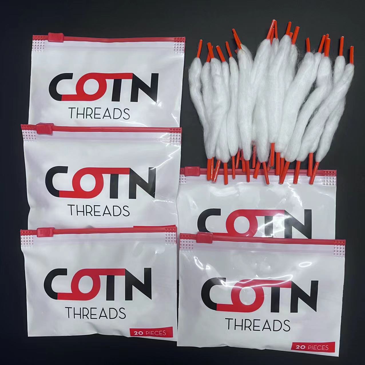 100/60/20pcs Prebuilt Wire Coi - Cotton Wick Organic reseña y precio