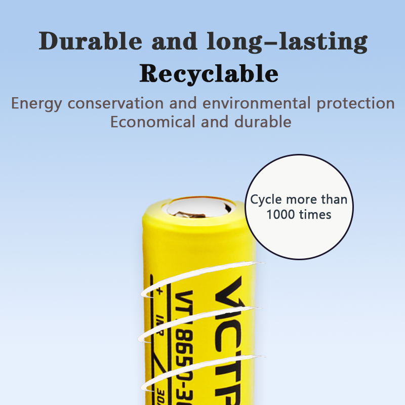 30A Continuous Drain Vicpower  - Vape Battery 18650 reseña y precio