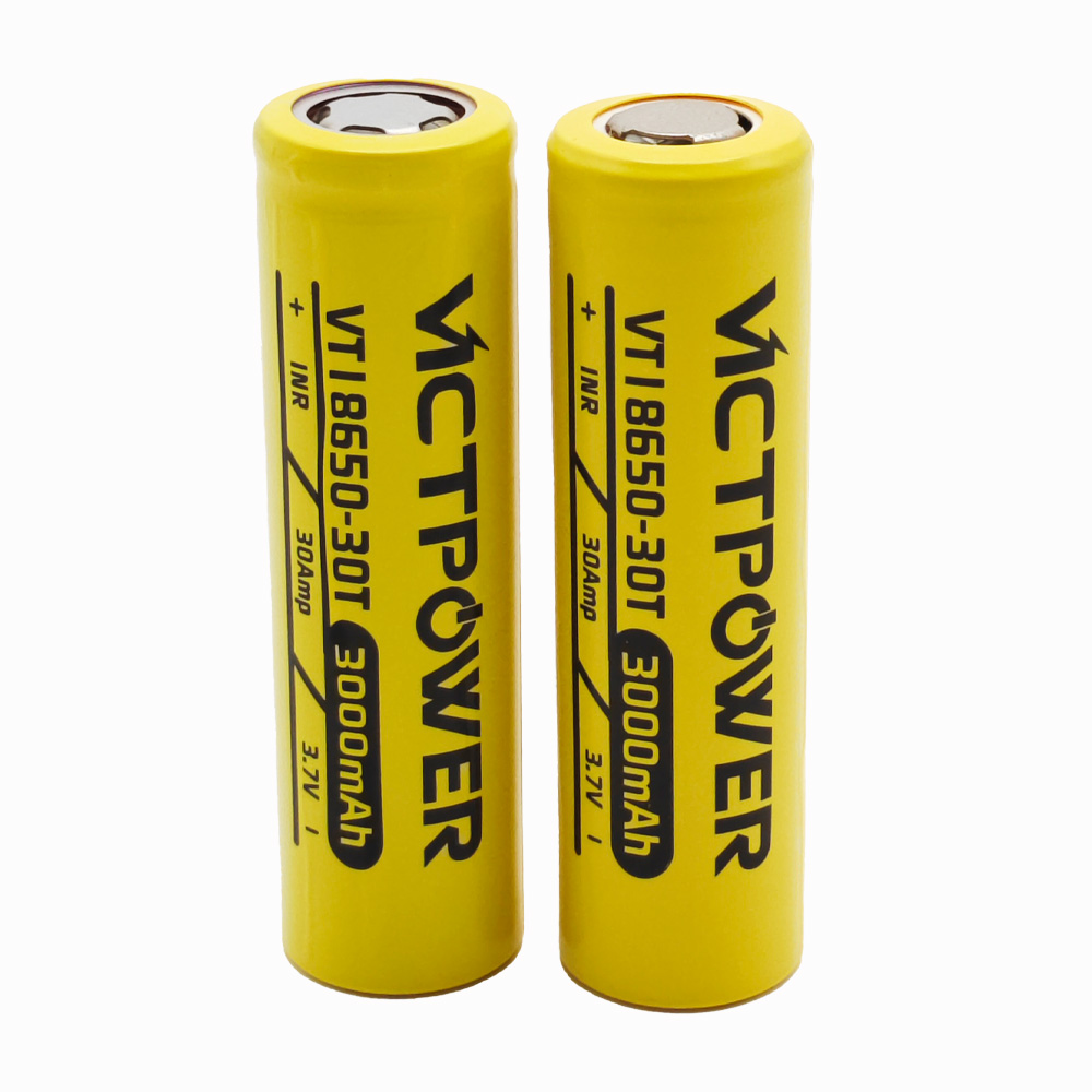 30A Continuous Drain Vicpower  - Vape Battery 18650 reseña y precio