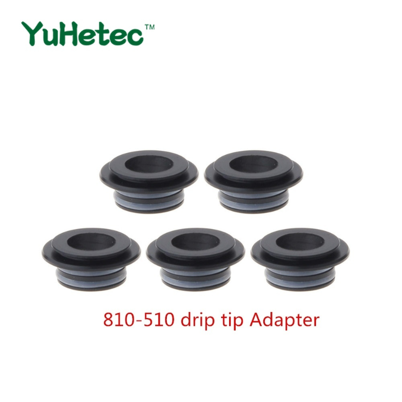 5PCS YUHETEC  810 to 510  POM  - Drip Tip Resin reseña y precio