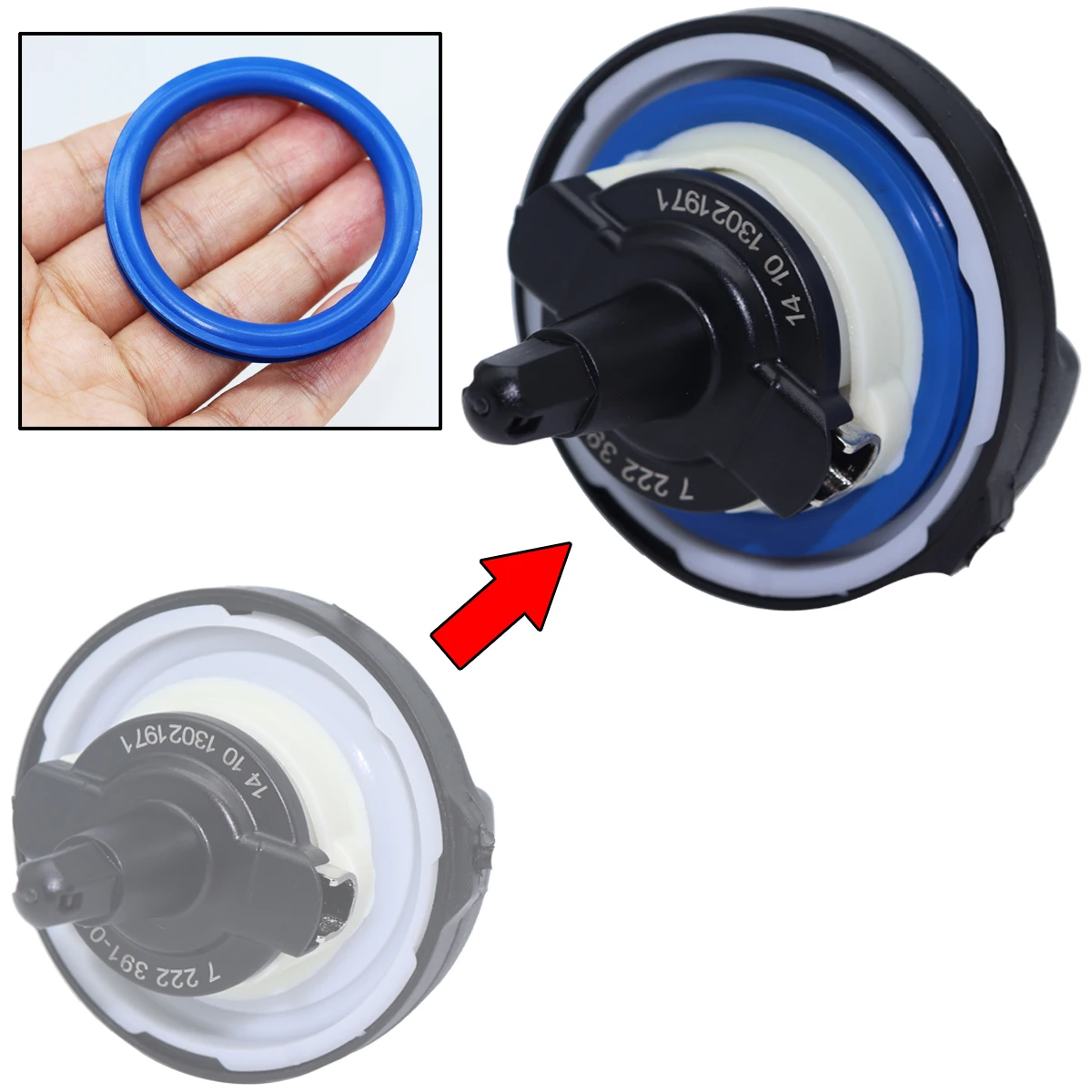 Tank Cap Seal Fuel Filler Gas  - Tank O-Ring Seal reseña y precio