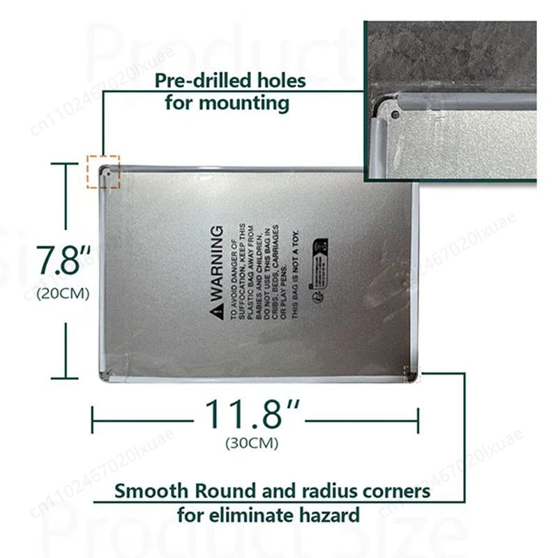 Safety Sign 12x16 Smoking Vapi - Vaping Store reseña y precio
