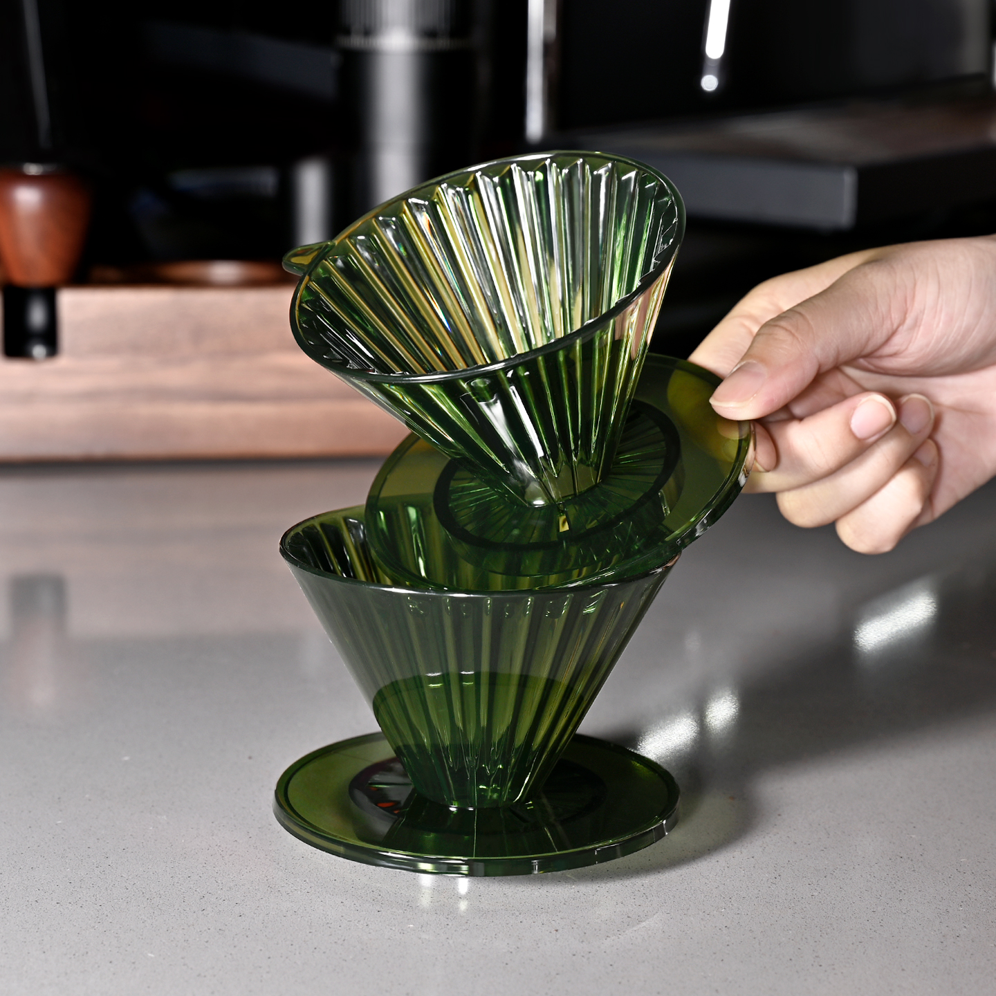 Reusable Coffee Dripper Resin  - Drip Tip Resin reseña y precio
