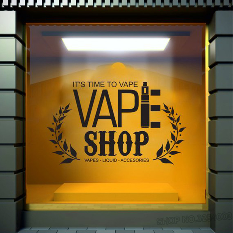 Vape Shop Words Wall Decal Win - Vaping Store reseña y precio