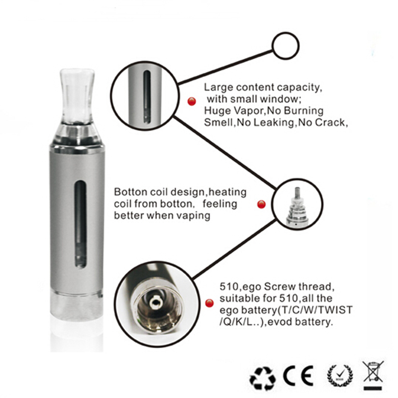 5pcs MT3 2.4ml Atomizer Clearo - Vape Coil Replacement reseña y precio