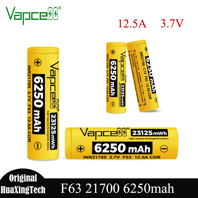 New Vapcell F63 21700 Battery  - Vape Battery 18650 reseña y precio