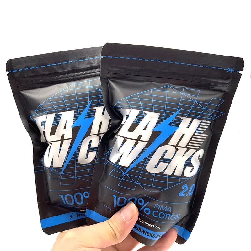 Vmiss Flash Wicks PIMA Organic - Cotton Wick Organic reseña y precio