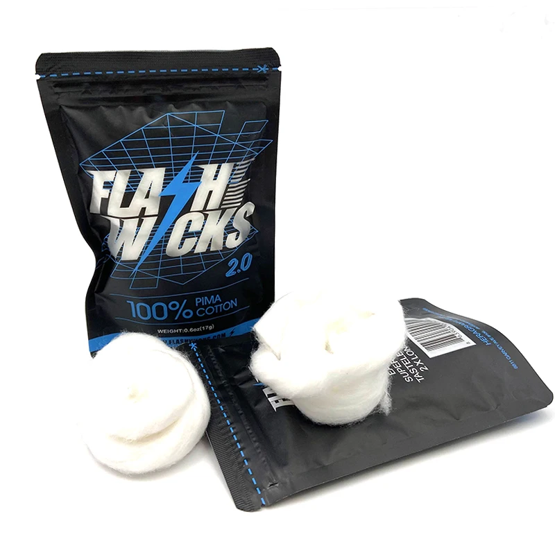 Vmiss Flash Wicks PIMA Organic - Cotton Wick Organic reseña y precio