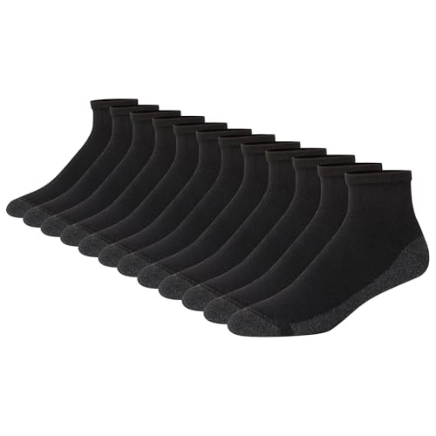 Men's Crew Socks Pack, 8 Pairs - Cotton Wick Organic reseña y precio