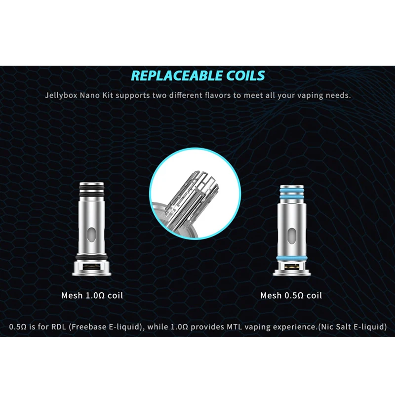 Original Rincoe Jellybox Nano  - Vape Coil Replacement reseña y precio