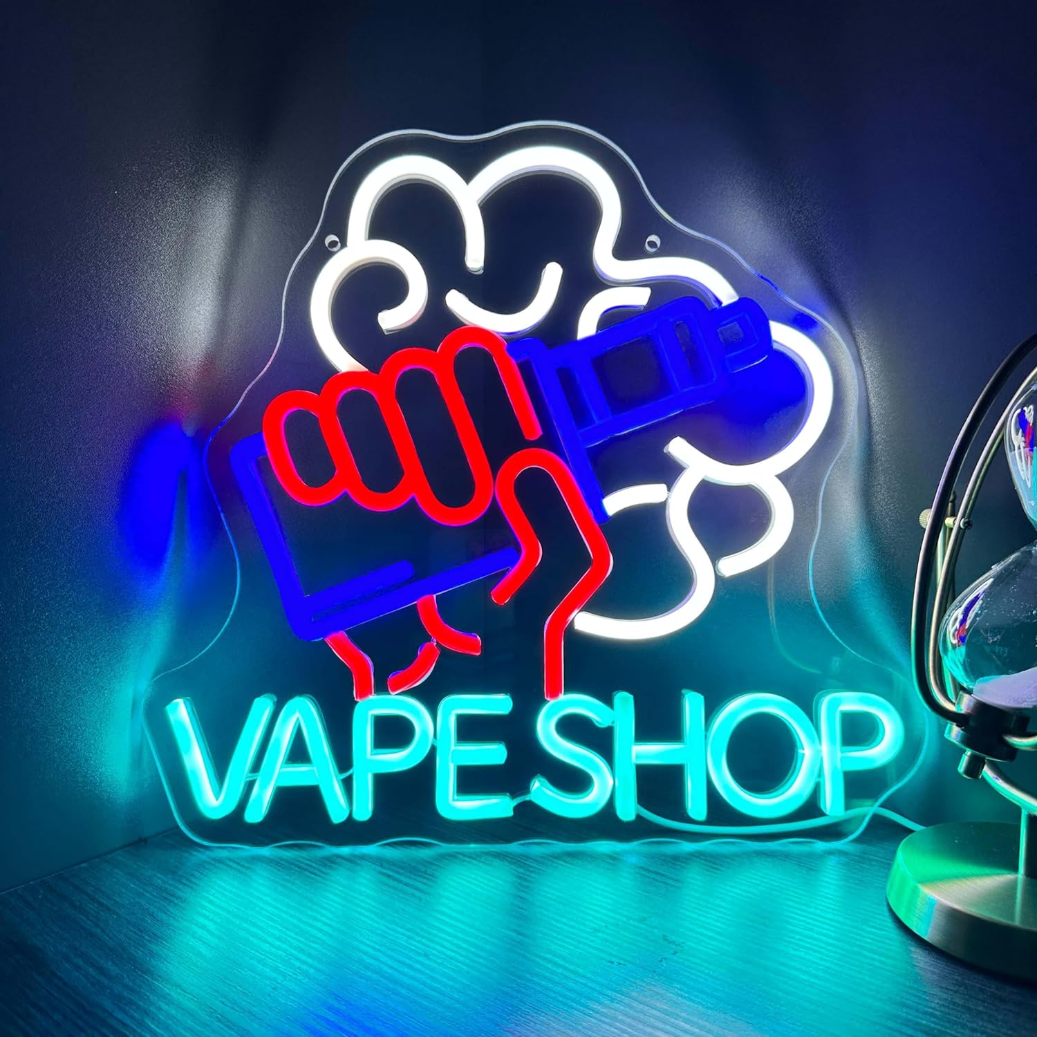 Vape Shop Neon Signs LED Neon  - Vaping Store reseña y precio