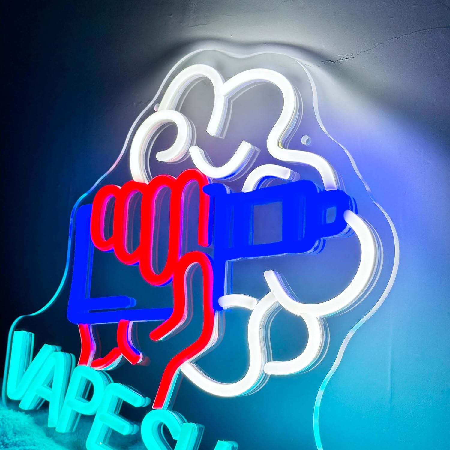 Vape Shop Neon Signs LED Neon  - Vaping Store reseña y precio