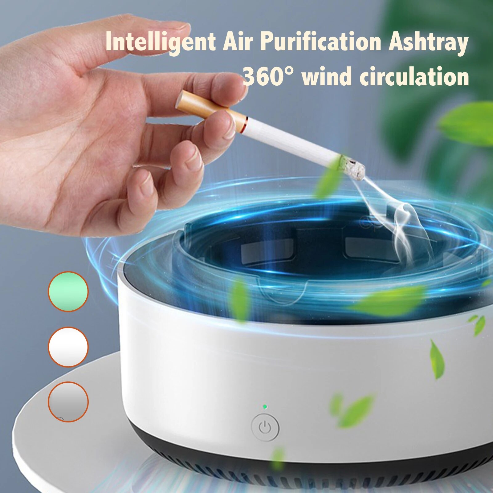 Smart Ashtray Air Purifier,Rem - Vape Ring reseña y precio