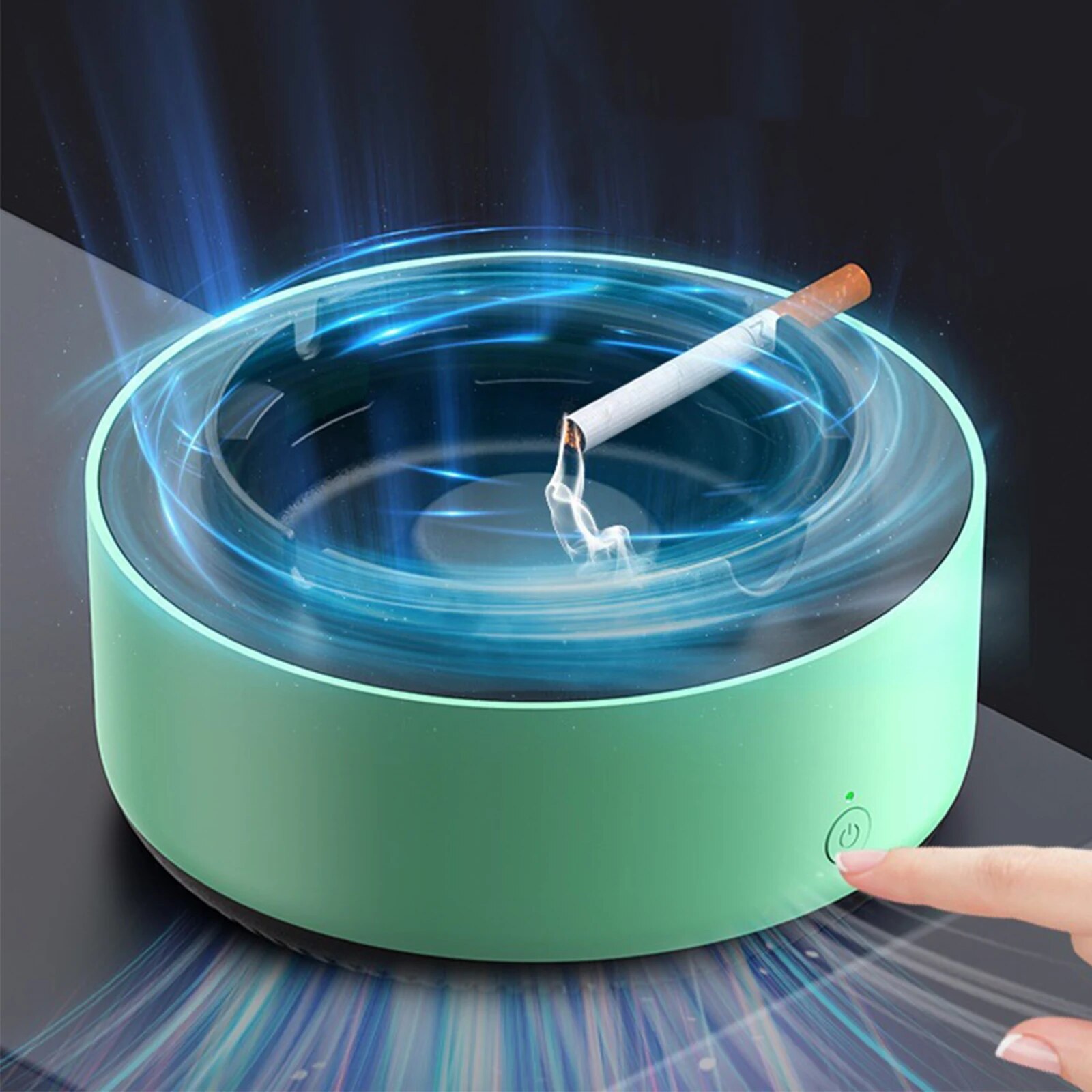Smart Ashtray Air Purifier,Rem - Vape Ring reseña y precio