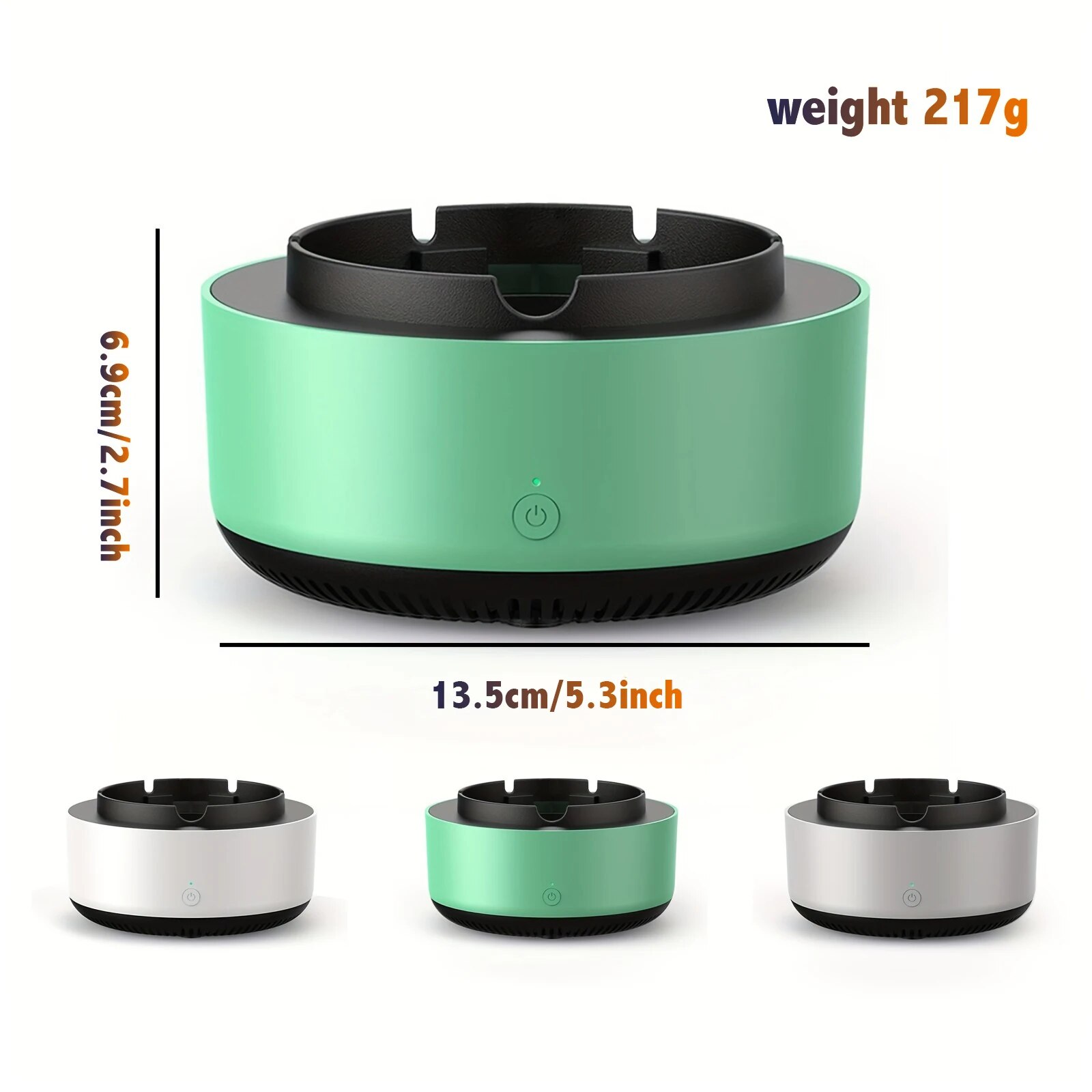 Smart Ashtray Air Purifier,Rem - Vape Ring reseña y precio